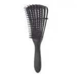 Bifull Cepillo Pulpo Desenredante Rizos Negro Método Curly